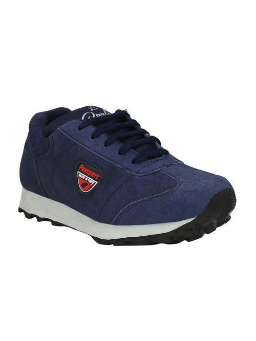blue suede lace up shoes - 16644018 - Very Small Image - 1