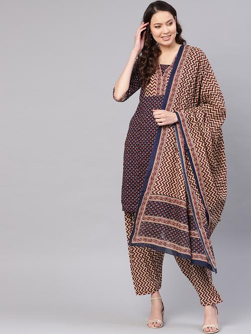 floral printed suit set - 16644069 - Very Small Image - 1
