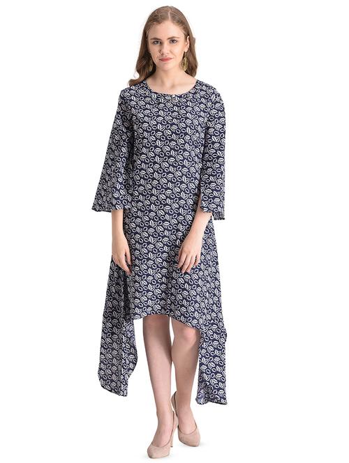 asymmetric ethnic dress - 16644868 - Very Small Image - 1