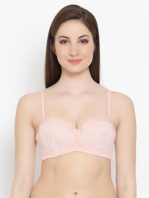 detachable strap balconette bra - 16644906 - Very Small Image - 1