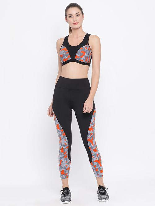 camouflage racer back active wear set - 16644982 - Very Small Image - 1