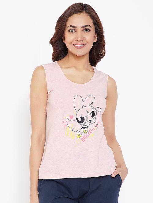quirky tee with pajama set - 16644986 - Very Small Image - 1