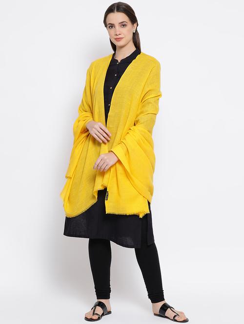 solid wool shawl - 16645172 - Very Small Image - 1