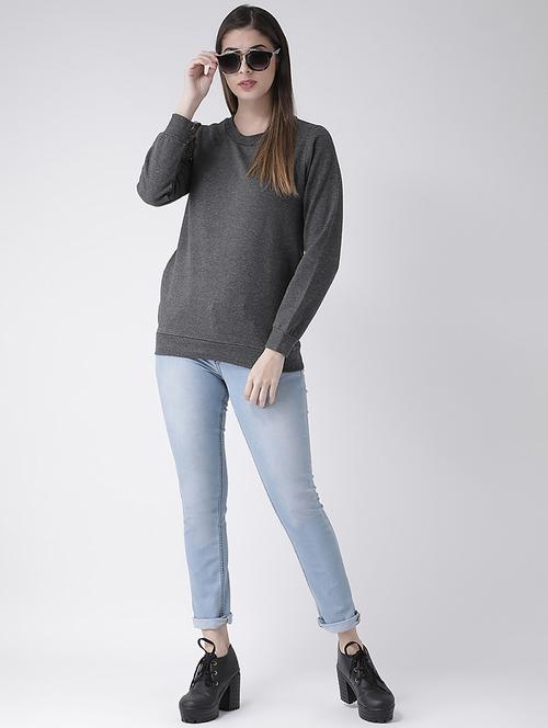 frill detail solid sweatshirt - 16645809 - Very Small Image - 1
