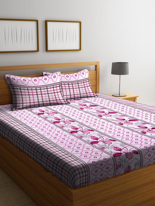 double bedsheet with 2 pillow covers - 16646112 - Very Small Image - 1