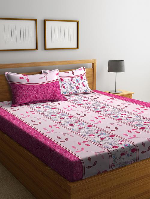 double bedsheet with 2 pillow covers - 16646114 - Very Small Image - 1