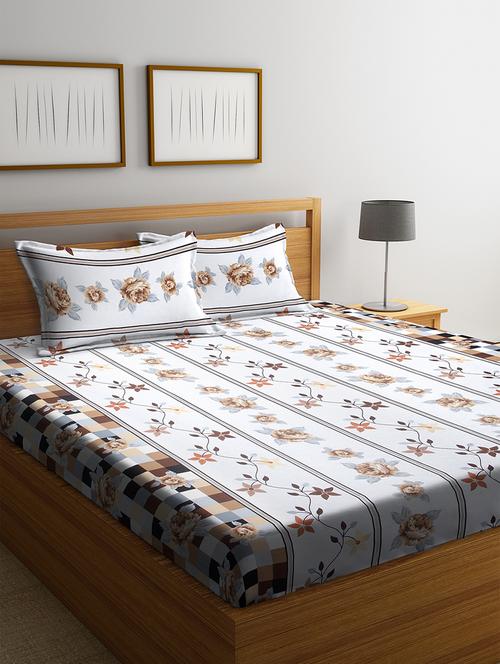 double bedsheet with 2 pillow covers - 16646119 - Very Small Image - 1