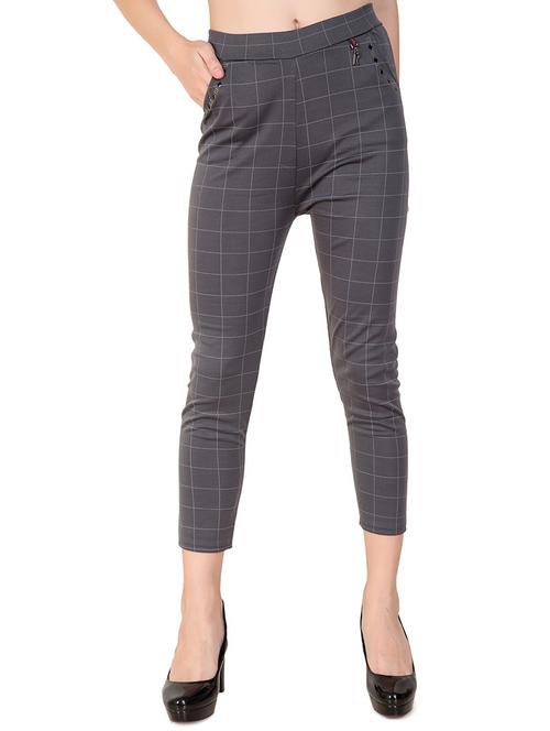 high rise embellished straight trouser - 16646443 - Very Small Image - 1