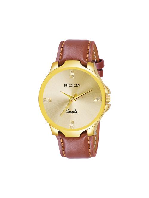 ridiqa round dial analog watch rd-318 - 16646647 - Very Small Image - 1