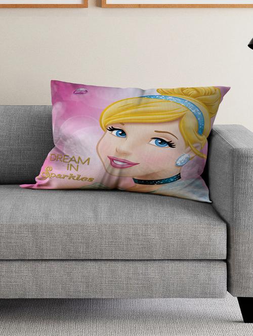 princess filled cushion cover with zipper closure. - 16648598 - Very Small Image - 1