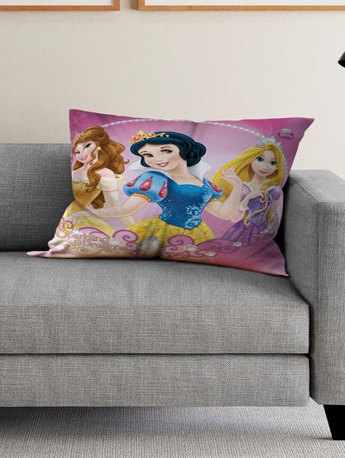 princess filled cushion cover with zipper closure. - 16648599 - Very Small Image - 1
