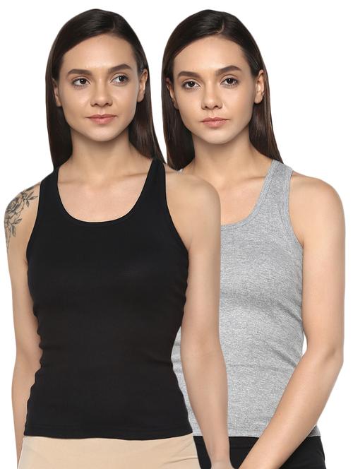 set of 2 racer back solid camisole - 16648695 - Very Small Image - 1