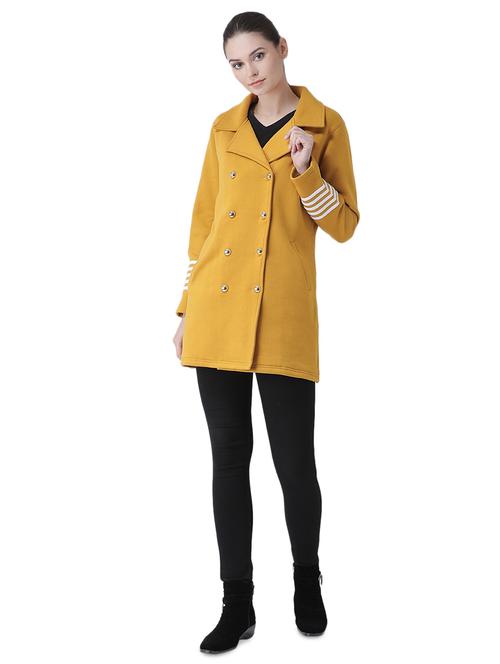 contrast stripe coatigan jacket - 16649482 - Very Small Image - 1