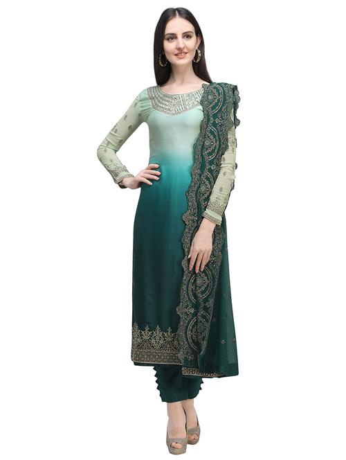 embroidered unstitched suit - 16649610 - Very Small Image - 1