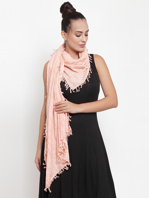 orange rayon stole - 16653587 - Very Small Image - 1
