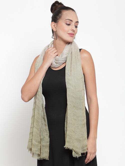 green linen stole - 16653609 - Very Small Image - 1