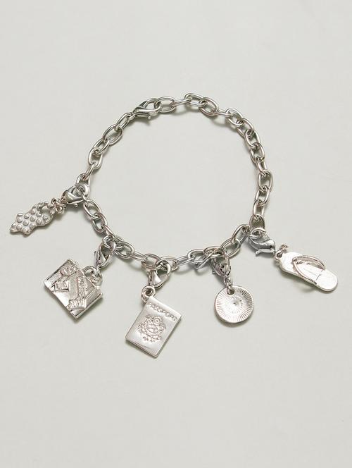 silver brass links bracelet - 16656273 - Very Small Image - 1