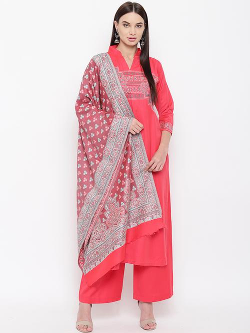 printed unstitched suit - 16656644 - Very Small Image - 1