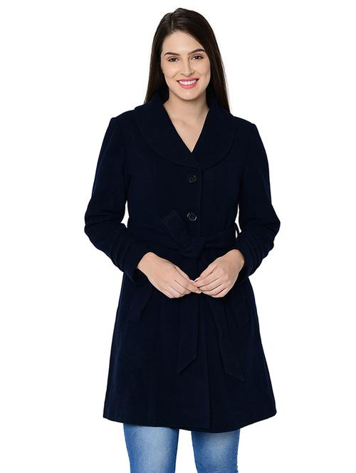 lapel neck tie knot overcoat - 16657662 - Very Small Image - 1