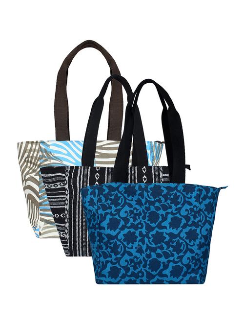 multi colored cotton regular shopping bag - 16658579 - Very Small Image - 1