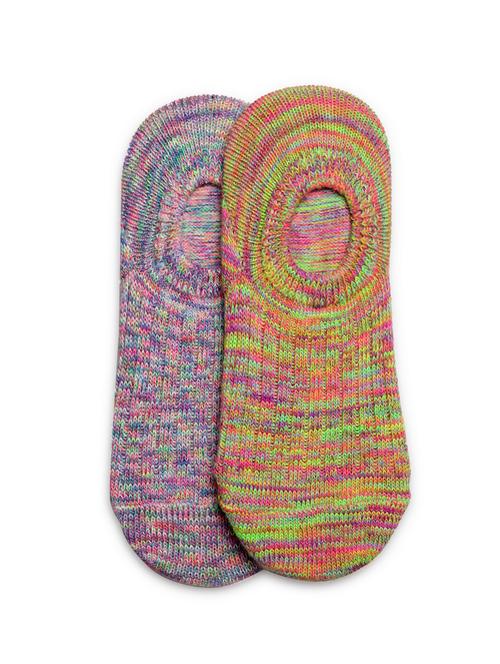 j style women's cotton and nylon pack of 2 socks - 16659622 - Very Small Image - 1