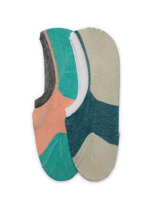 j style women's cotton and nylon pack of 2 socks - 16659635 - Very Small Image - 1