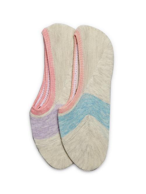 j style women's cotton and nylon pack of 2 socks - 16659636 - Very Small Image - 1