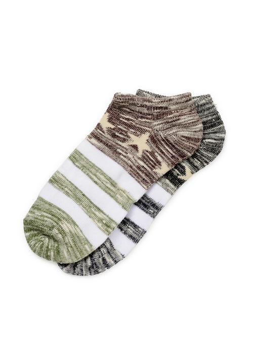 j style women's cotton and nylon pack of 2 socks - 16659639 - Very Small Image - 1