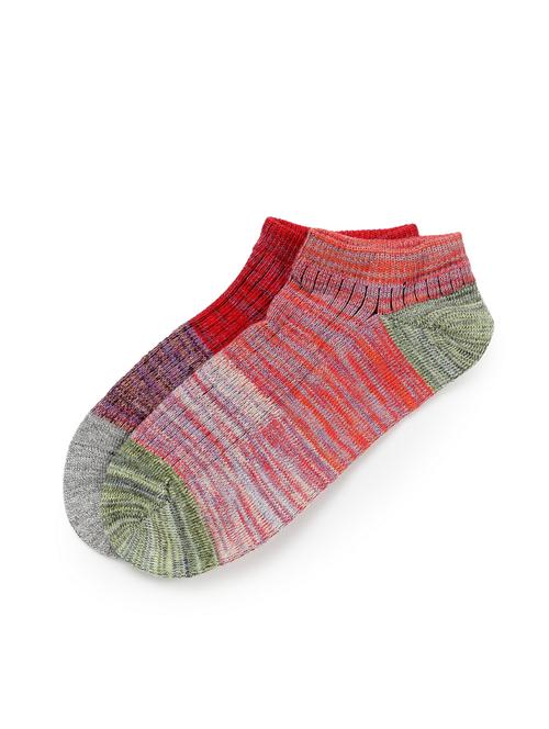 j style women's cotton and nylon pack of 2 socks - 16659659 - Very Small Image - 1