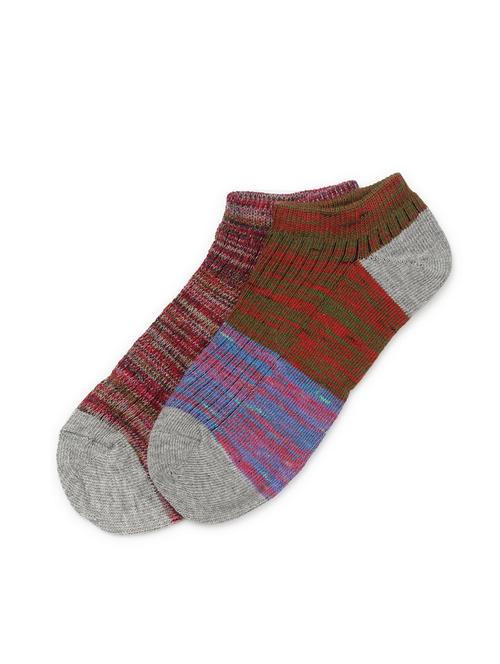 j style women's cotton and nylon pack of 2 socks - 16659662 - Very Small Image - 1