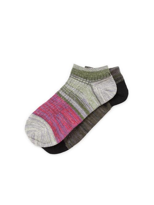 j style women's cotton and nylon pack of 2 socks - 16659690 - Very Small Image - 1