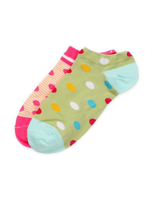 j style women's cotton and nylon pack of 2 socks - 16659696 - Very Small Image - 1