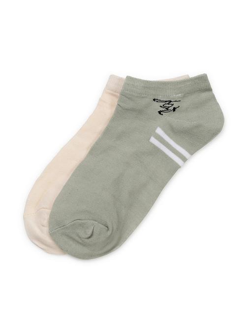 j style women's cotton and nylon pack of 2 socks - 16659697 - Very Small Image - 1