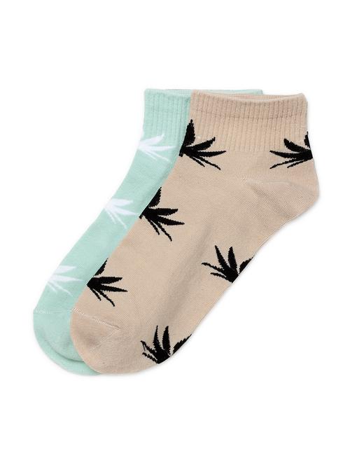 j style women's cotton and nylon pack of 2 socks - 16659701 - Very Small Image - 1