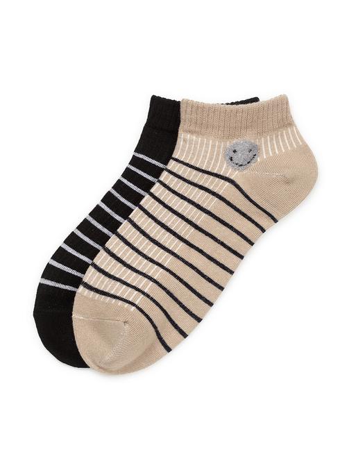 j style women's cotton and nylon pack of 2 socks - 16659719 - Very Small Image - 1