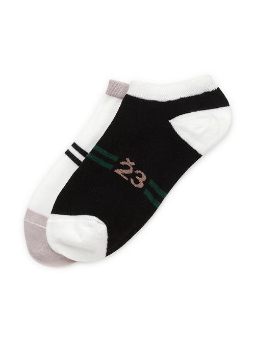 j style women's cotton and nylon pack of 2 socks - 16659721 - Very Small Image - 1