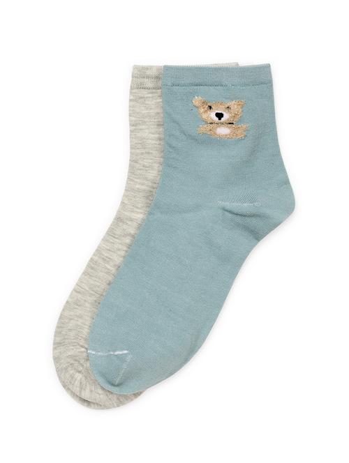 j style women's cotton and nylon pack of 2 socks - 16659728 - Very Small Image - 1