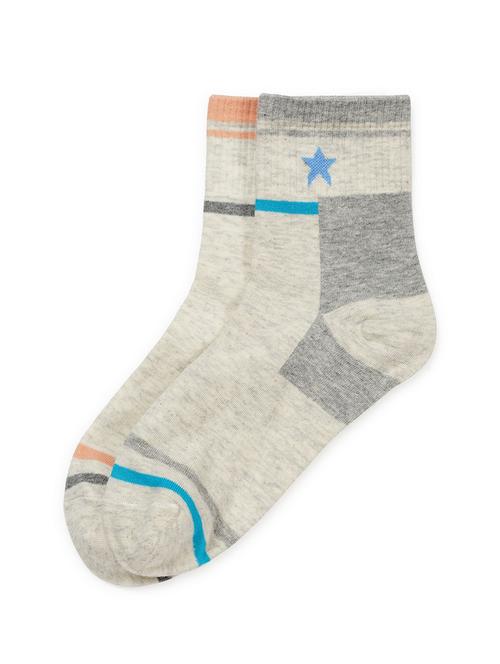 j style women's cotton and nylon pack of 2 socks - 16659732 - Very Small Image - 1