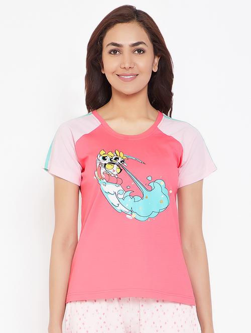 raglan sleeved quirky tee - 16660649 - Very Small Image - 1