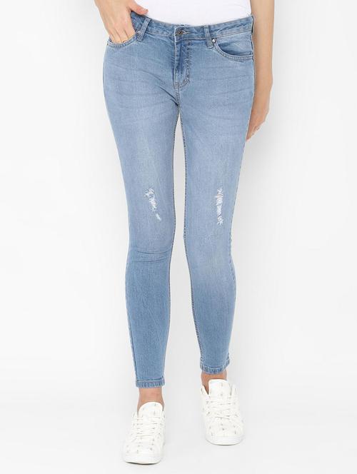 mid rise distressed jean - 16660968 - Very Small Image - 1