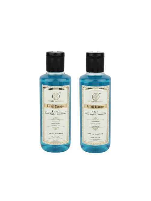 khadi natural herbal green apple +conditioner shampoo - 16664955 - Very Small Image - 1