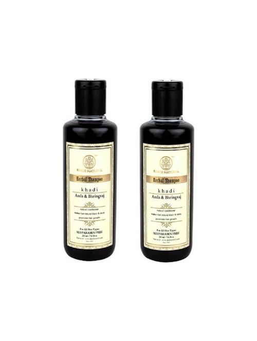 khadi natural organic amla & bhringraj shampoo - 16665058 - Very Small Image - 1