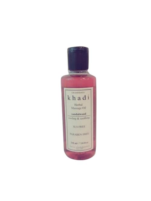 khadi natural sandalwood massage oil sls & paraben free - 16665182 - Very Small Image - 1