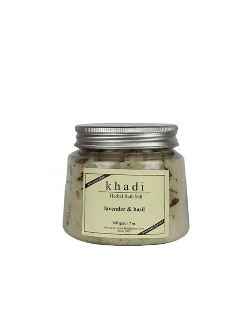 khadi natural lavender & basil herbal bath salt - 16665192 - Very Small Image - 1