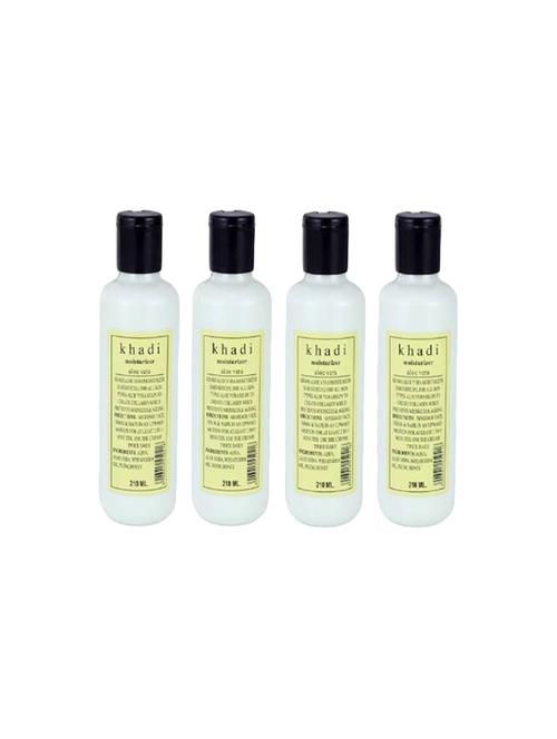 khadi natural herbal aloevera moisturizing lotion (840) - 16665205 - Very Small Image - 1