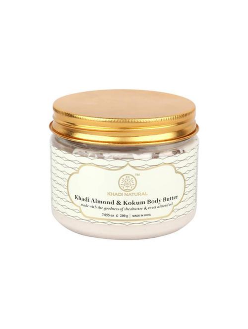 khadi natural almond & kokum body butter - 200gm (200 g) - 16665231 - Very Small Image - 1