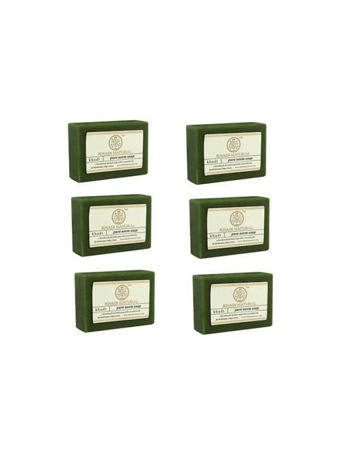 khadi natural organic pure neem soap (3 x 250 g) - 16665387 - Very Small Image - 1