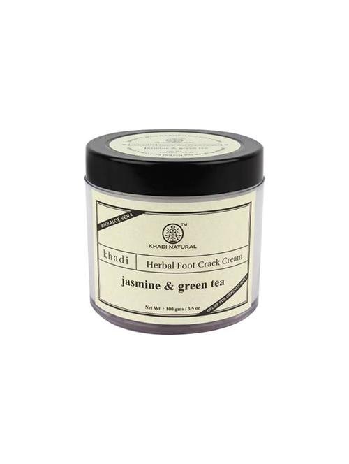 khadi natural jasmine & green tea foot crack cream with aloevera (200 g) - 16665392 - Very Small Image - 1