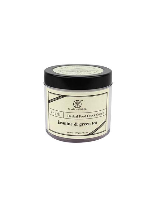 khadi natural jasmine & green tea herbal foot crack cream (100 g) - 16665404 - Very Small Image - 1