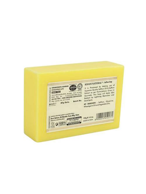 khadi natural organic saffron soap (750 g) - 16665417 - Very Small Image - 1